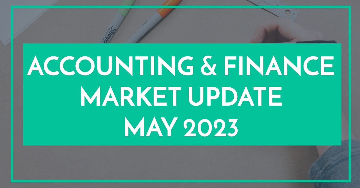 Accounting & Finance Market Update - May 2023 Image
