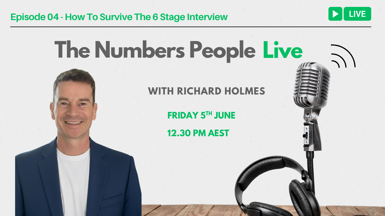 The Numbers People Live - Episode 4 - How to Survive the 6 Stage Interview Image