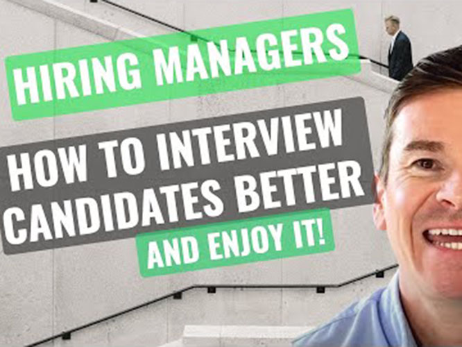 How to INTERVIEW and HIRE CANDIDATES better! Image
